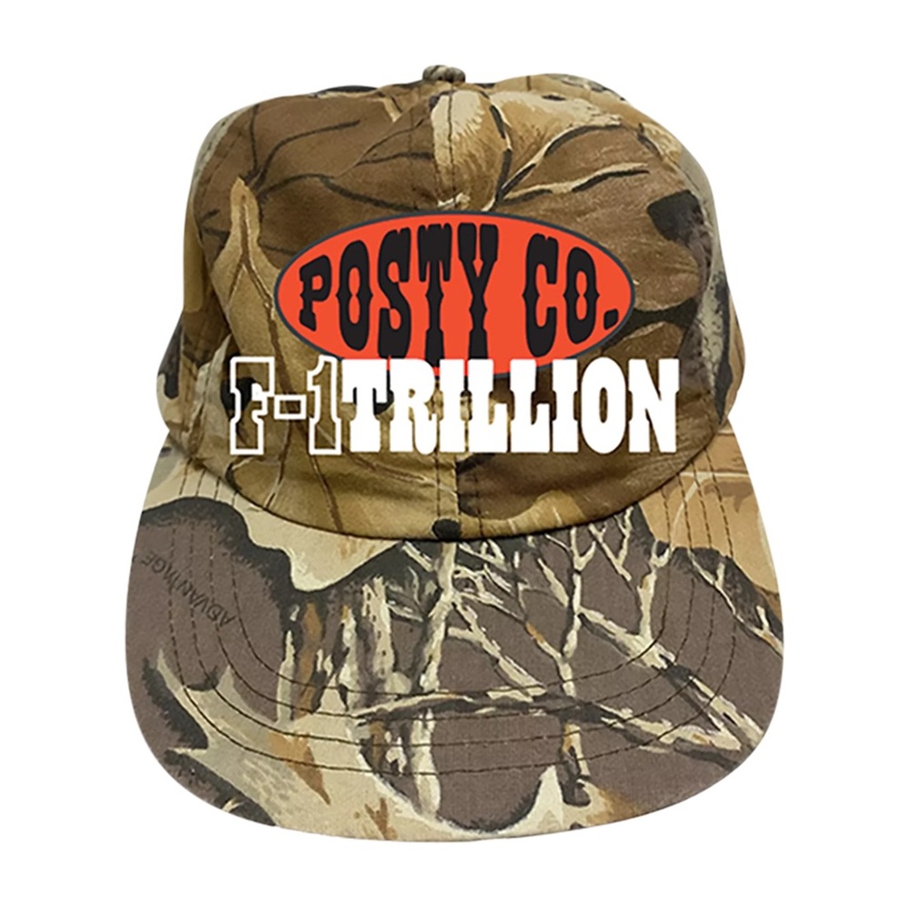Camouflage Posty Co. Trucker Hat